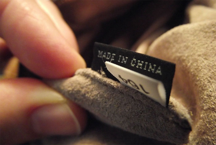 To što na odjeći piše “Made in China” nema veze sa stvarnošću!