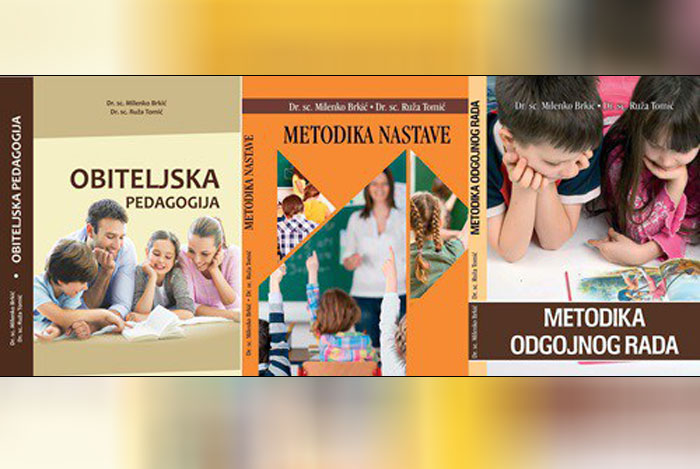 Sutra predstavljanje knjiga dr. sc. Milenka Brkića i dr. sc. Ruže Tomić.