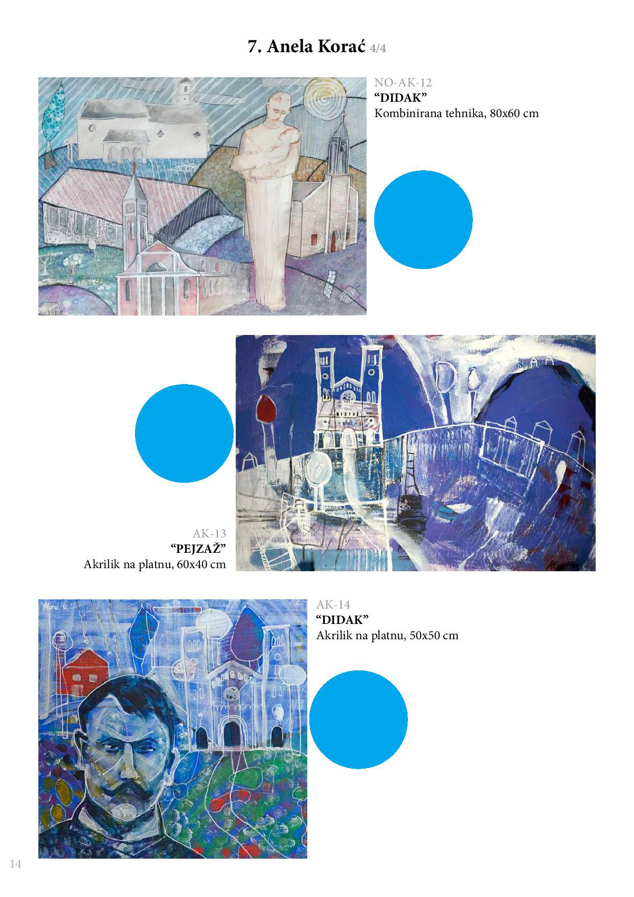 Aukcija umjetničkih slika nastalih na likovnoj koloniji fra Didak Buntić od 2004. do 2016. godine