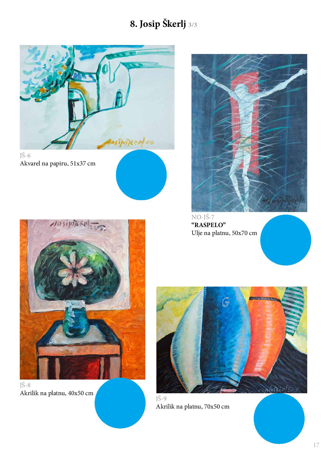 Aukcija umjetničkih slika nastalih na likovnoj koloniji fra Didak Buntić od 2004. do 2016. godine