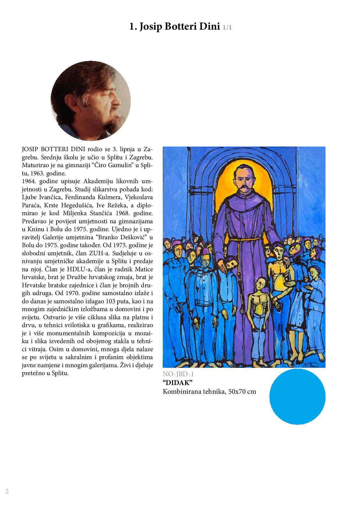 Aukcija umjetničkih slika nastalih na likovnoj koloniji fra Didak Buntić od 2004. do 2016. godine