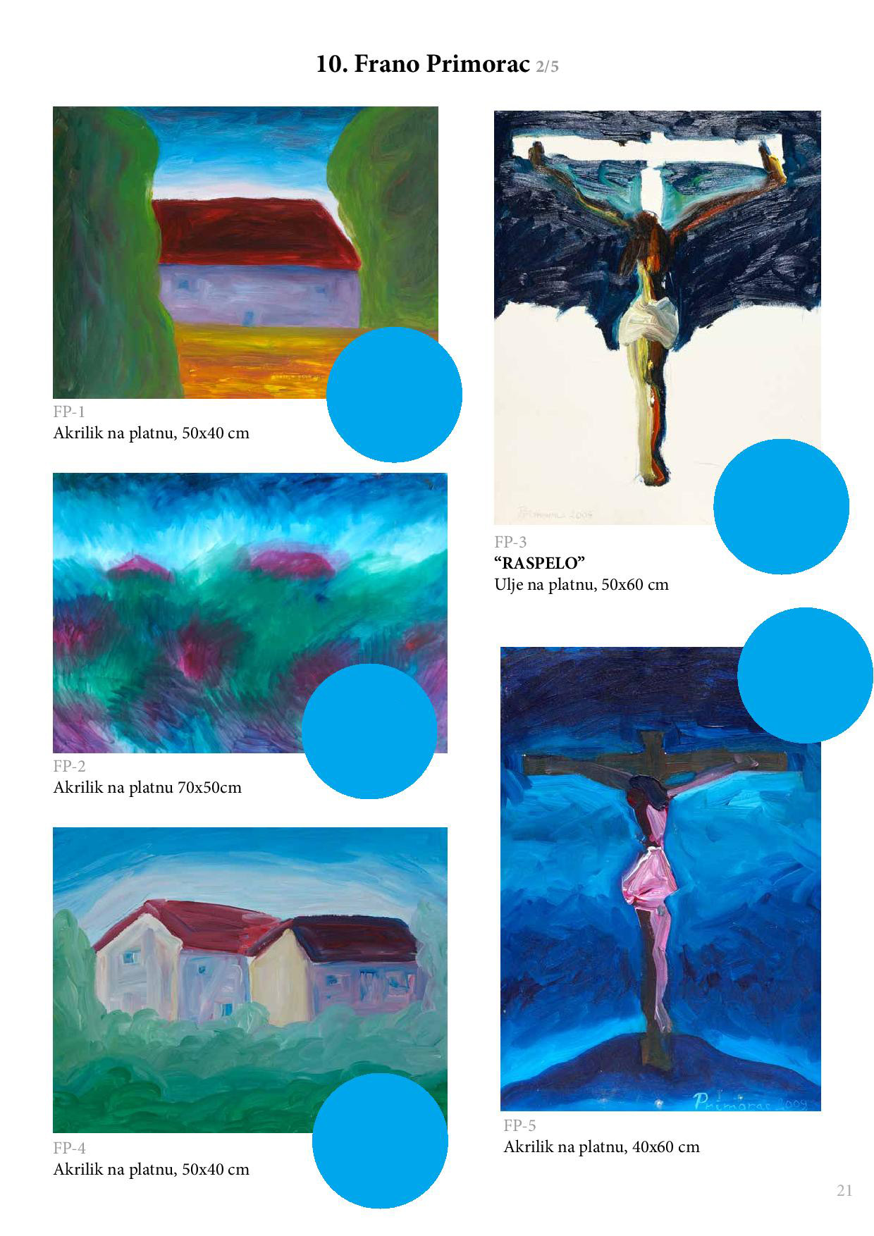 Aukcija umjetničkih slika nastalih na likovnoj koloniji fra Didak Buntić od 2004. do 2016. godine