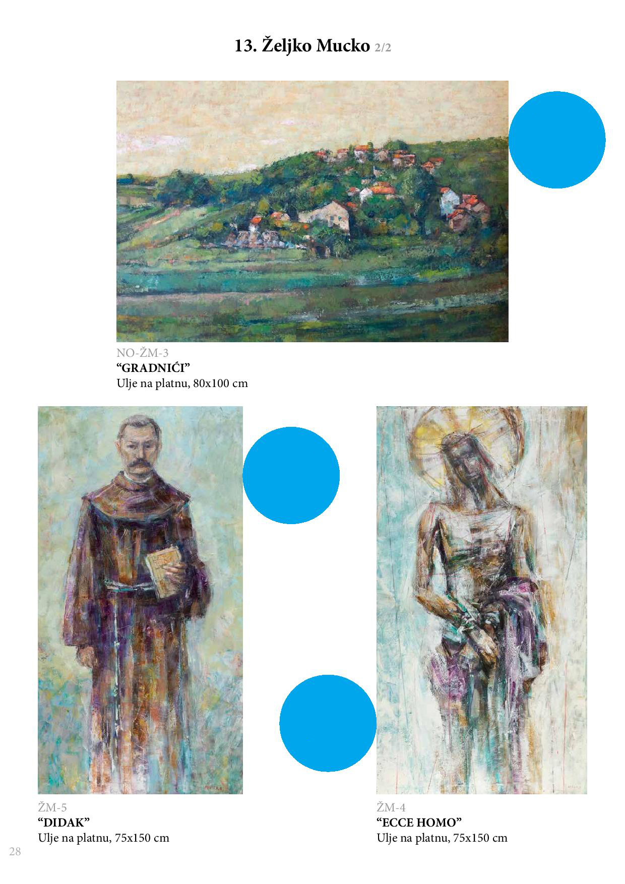 Aukcija umjetničkih slika nastalih na likovnoj koloniji fra Didak Buntić od 2004. do 2016. godine