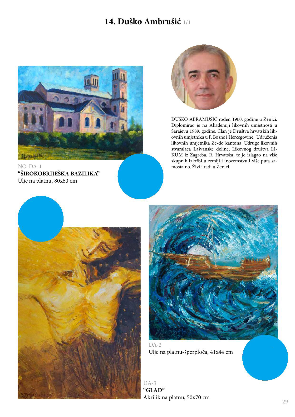 Aukcija umjetničkih slika nastalih na likovnoj koloniji fra Didak Buntić od 2004. do 2016. godine