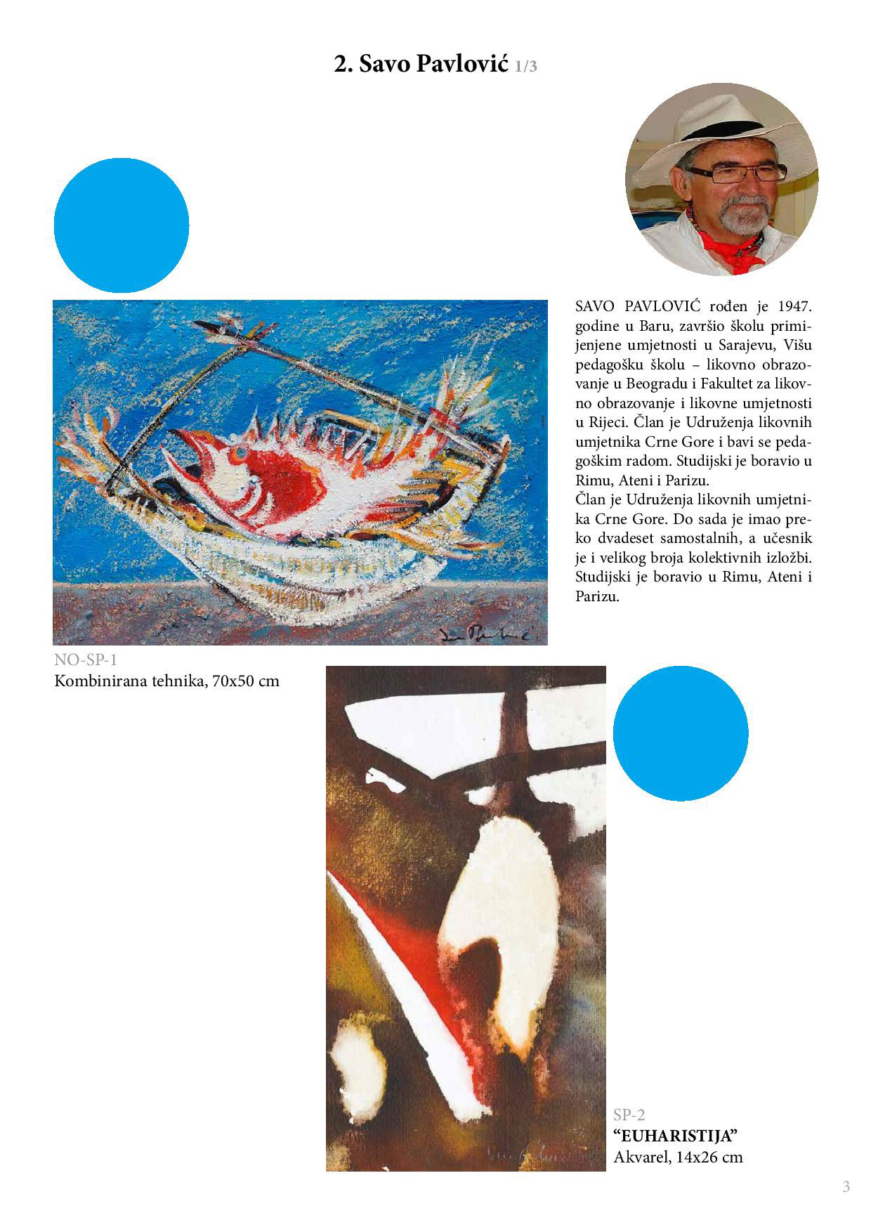 Aukcija umjetničkih slika nastalih na likovnoj koloniji fra Didak Buntić od 2004. do 2016. godine