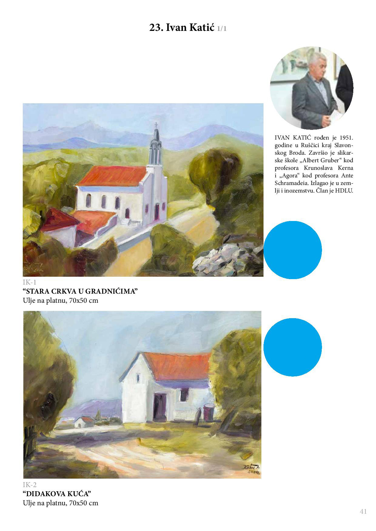 Aukcija umjetničkih slika nastalih na likovnoj koloniji fra Didak Buntić od 2004. do 2016. godine