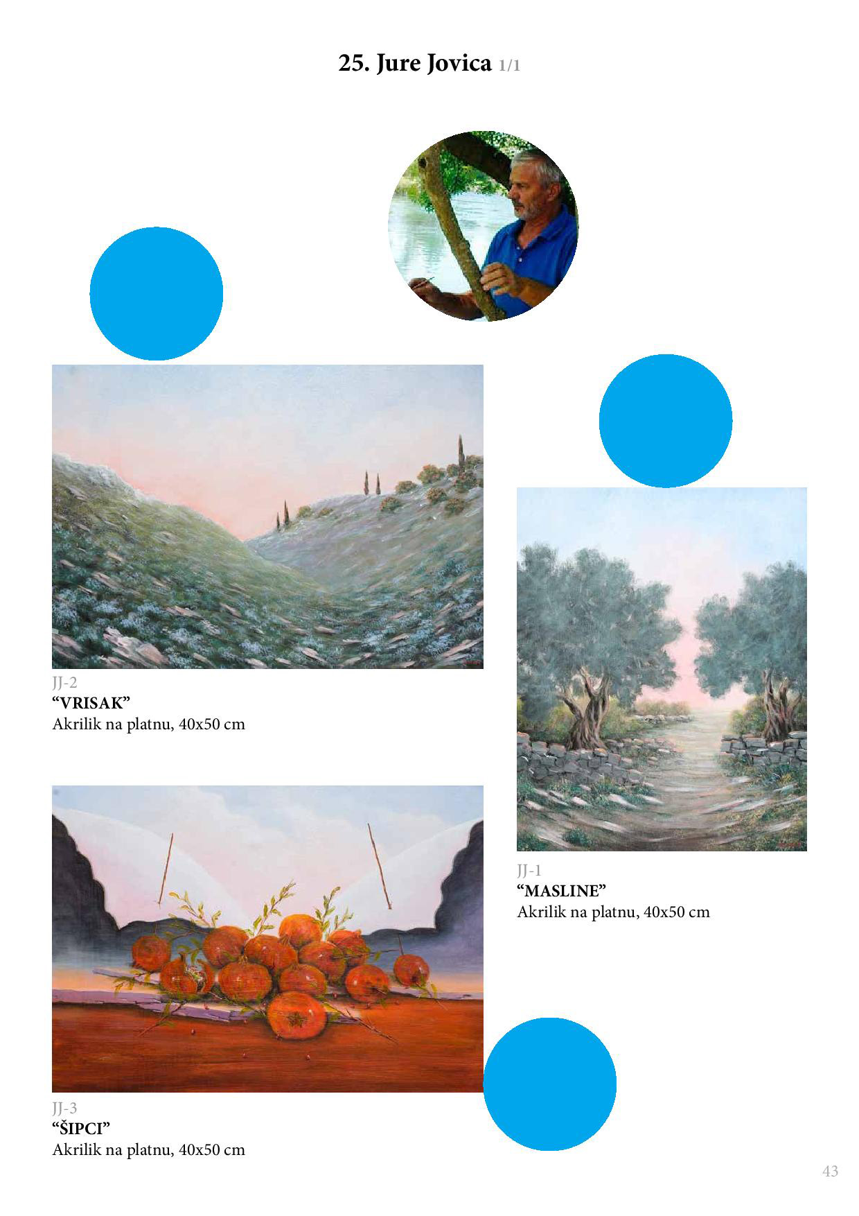 Aukcija umjetničkih slika nastalih na likovnoj koloniji fra Didak Buntić od 2004. do 2016. godine