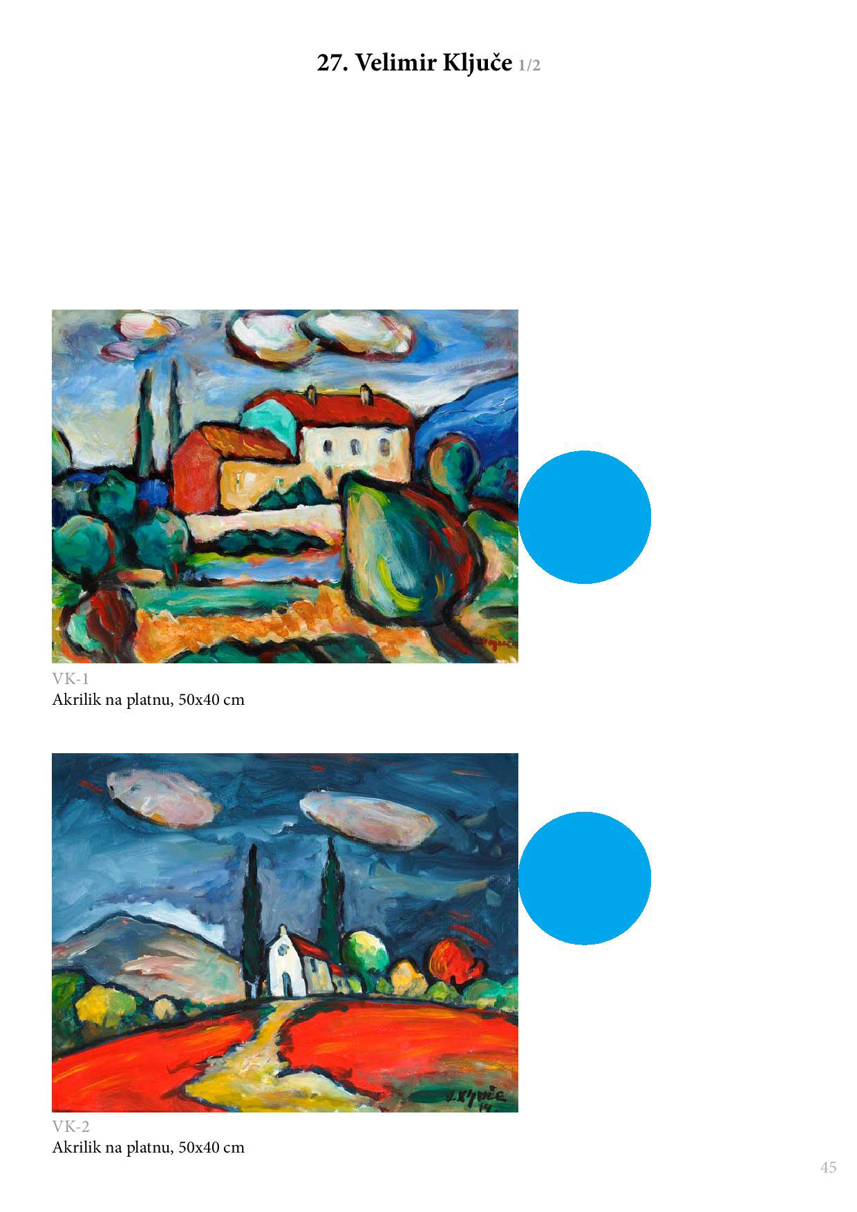 Aukcija umjetničkih slika nastalih na likovnoj koloniji fra Didak Buntić od 2004. do 2016. godine