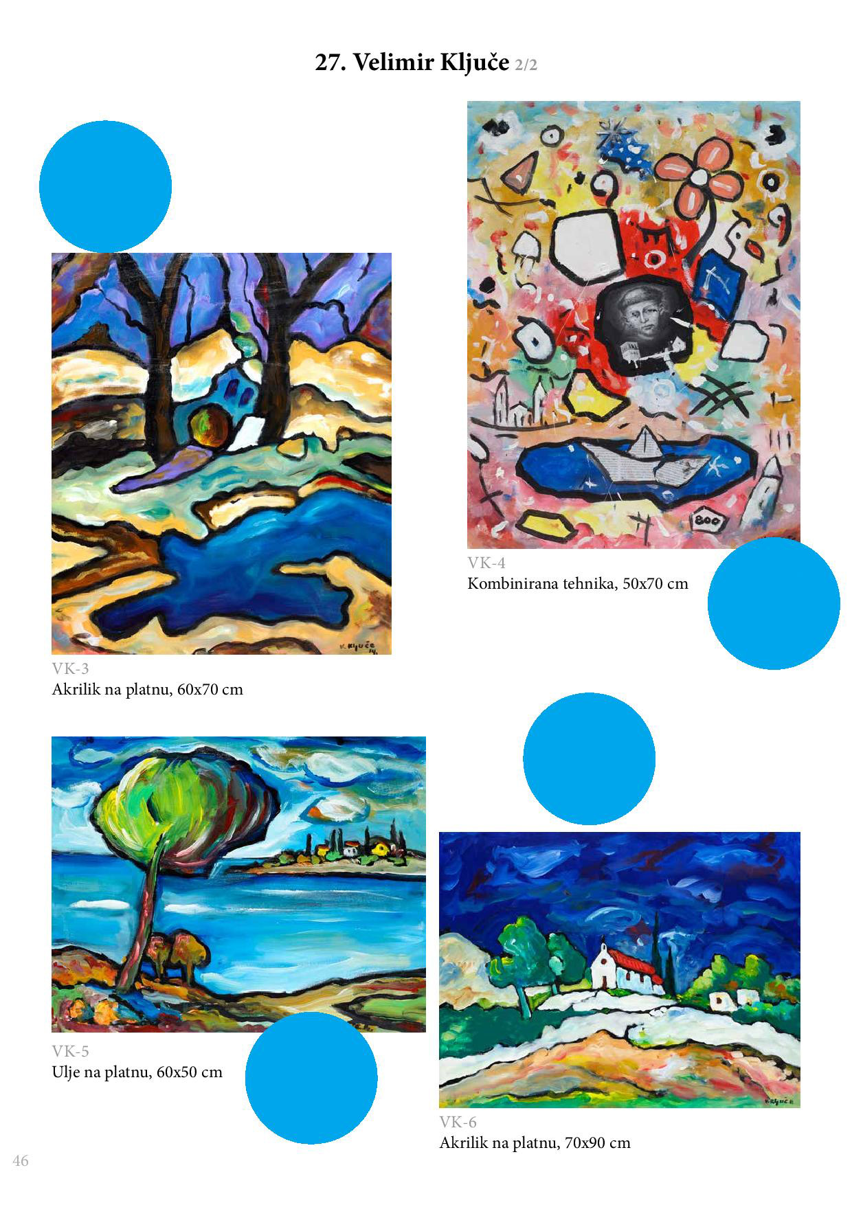 Aukcija umjetničkih slika nastalih na likovnoj koloniji fra Didak Buntić od 2004. do 2016. godine