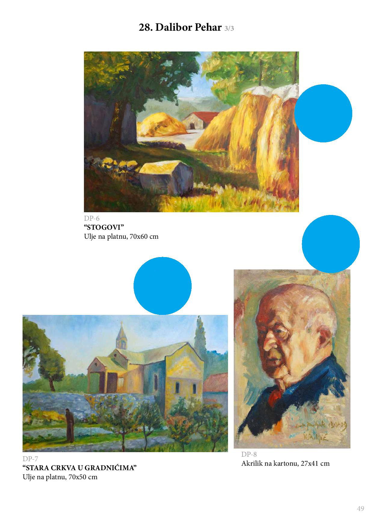 Aukcija umjetničkih slika nastalih na likovnoj koloniji fra Didak Buntić od 2004. do 2016. godine