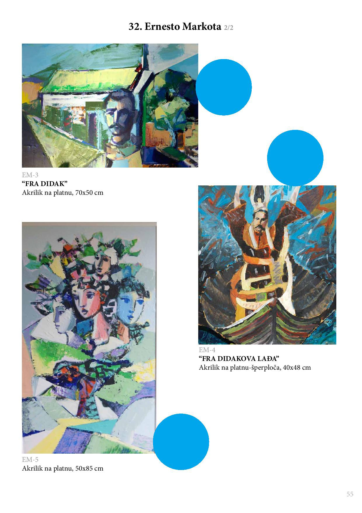 Aukcija umjetničkih slika nastalih na likovnoj koloniji fra Didak Buntić od 2004. do 2016. godine