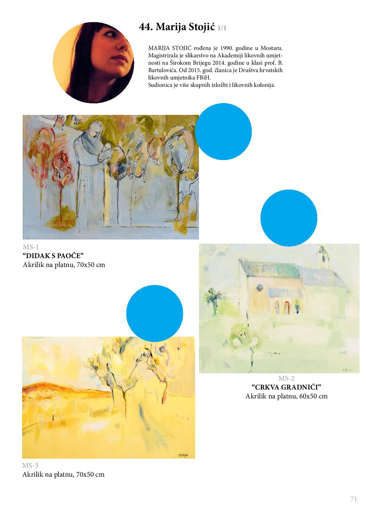 Aukcija umjetničkih slika nastalih na likovnoj koloniji fra Didak Buntić od 2004. do 2016. godine