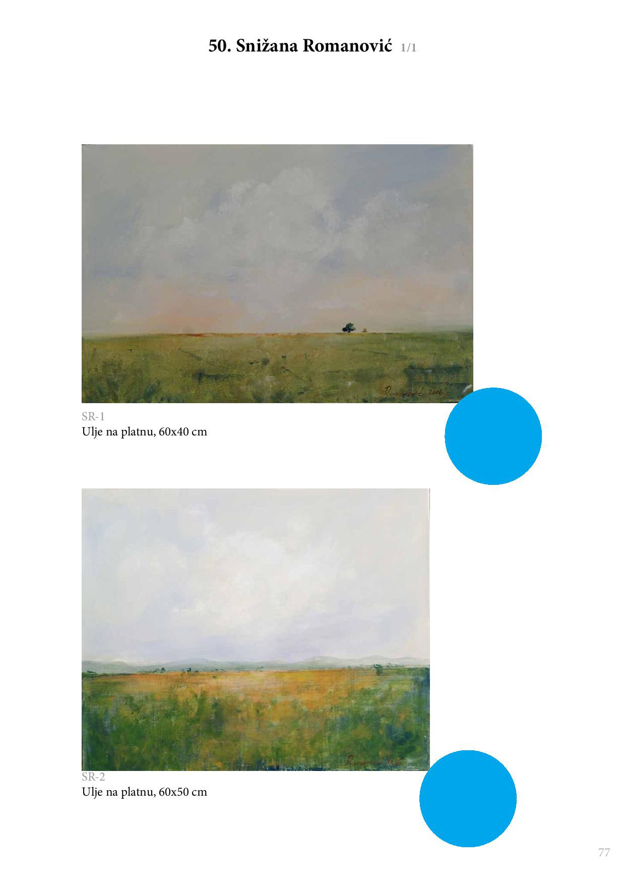 Aukcija umjetničkih slika nastalih na likovnoj koloniji fra Didak Buntić od 2004. do 2016. godine