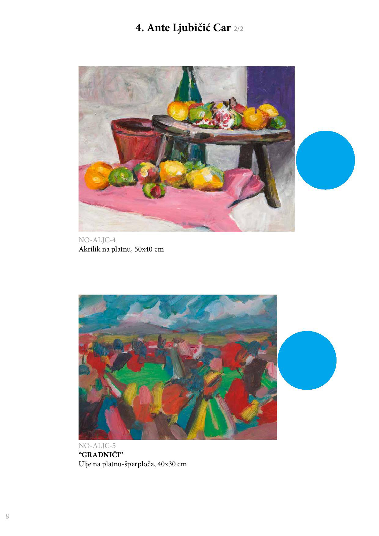 Aukcija umjetničkih slika nastalih na likovnoj koloniji fra Didak Buntić od 2004. do 2016. godine