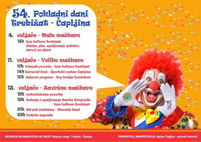 54. Pokladni dani 4. veljače u Trebižatu