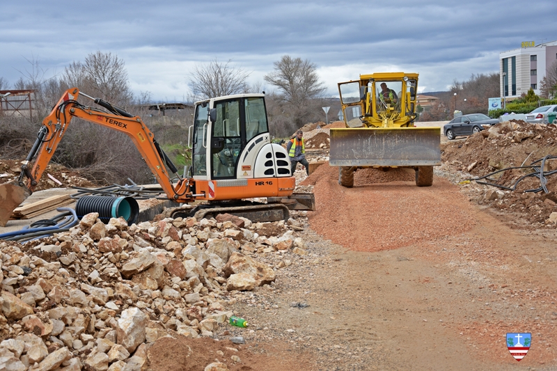 Napreduju radovi na kružnom toku u Međugorju