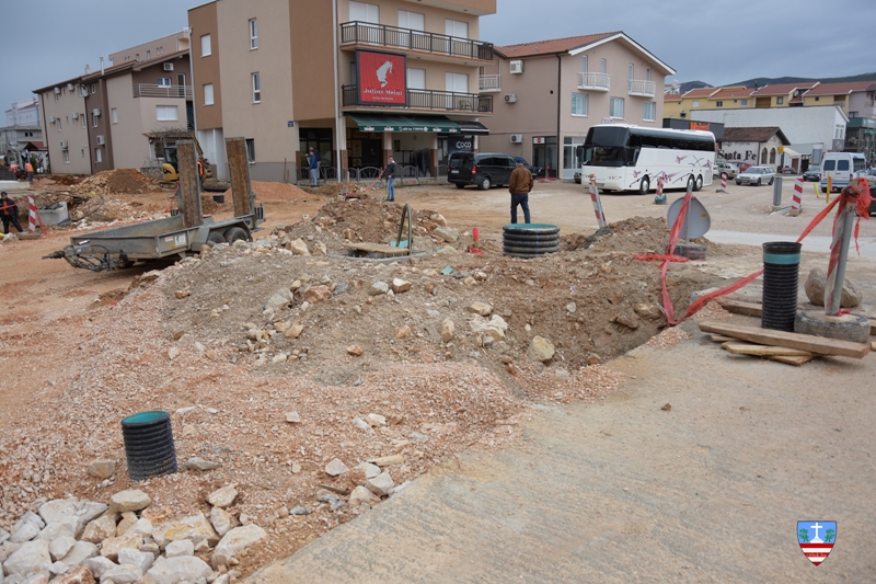 Napreduju radovi na kružnom toku u Međugorju