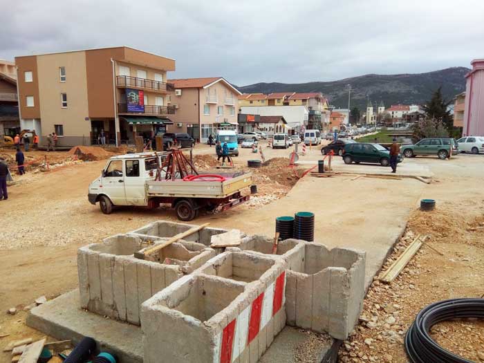 Napreduju radovi na kružnom toku u Međugorju