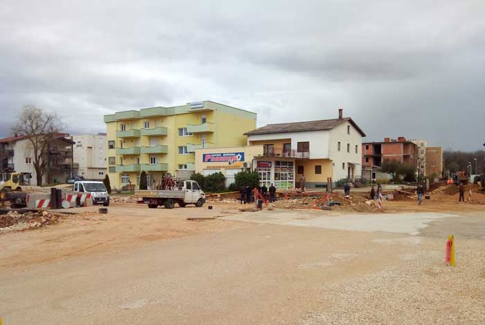 Napreduju radovi na kružnom toku u Međugorju