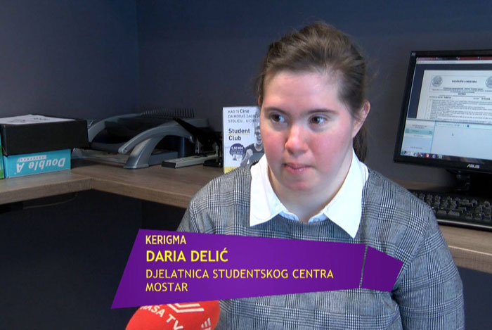 VIDEO: Daria Delić osoba s Down sindromom u novoj Kerigmi