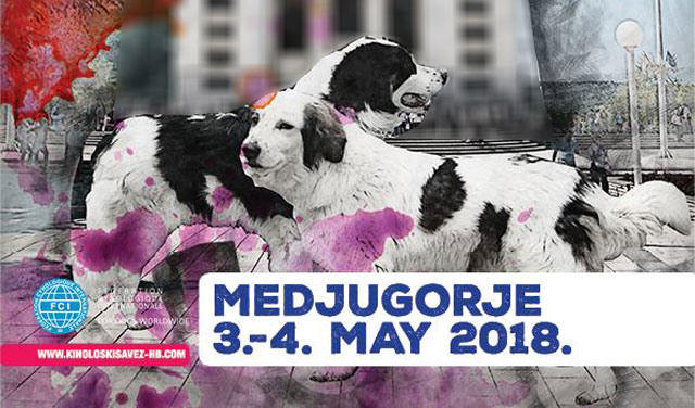 Izložbe pasa 3. i 4. svibnja u Međugorju