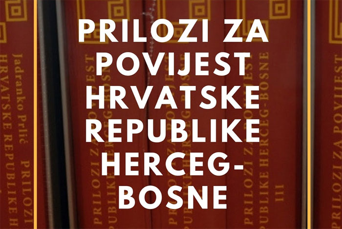 ​Predstavljanje knjige ‘Prilozi za povijest HR HB’ Jadranka Prlića