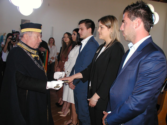 FOTO: Župa Gradnići bila domaćin članovima Senata Europskog vinskog viteškog reda