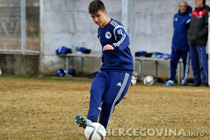 Petar Šetka postigao pogodak za BiH u utakmici protiv reprezentacije SAD-a