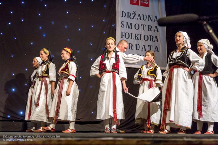 FOTO: Održana državna smotra izvornog folklora Hrvata u BiH