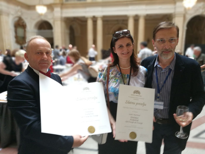 Zlatna povelja Matice hrvatske Aniti Martinac