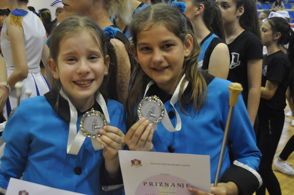 Mažoretkinje Općine Čitluk srebrne na I. Nacionalnom mažoret prvenstvu