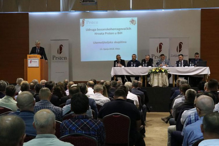 Osnovana Udruga bosanskohercegovačkih Hrvata Prsten