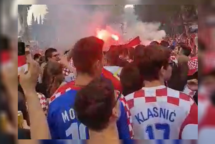 VIDEO Čitluk slavi povijesni uspjeh Vatrenih