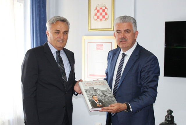 Premijer Herceg susreo se s novoizabranim konzulom RH u Mostaru