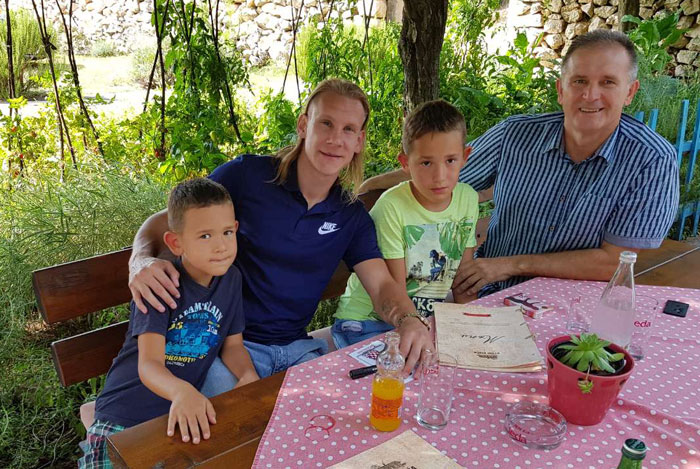 Domagoj Vida posjetio Međugorje