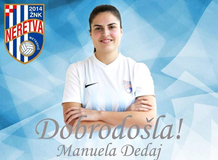 Manuela Dedaj karijeru nastavlja u ŽNK Neretva iz Metkovića