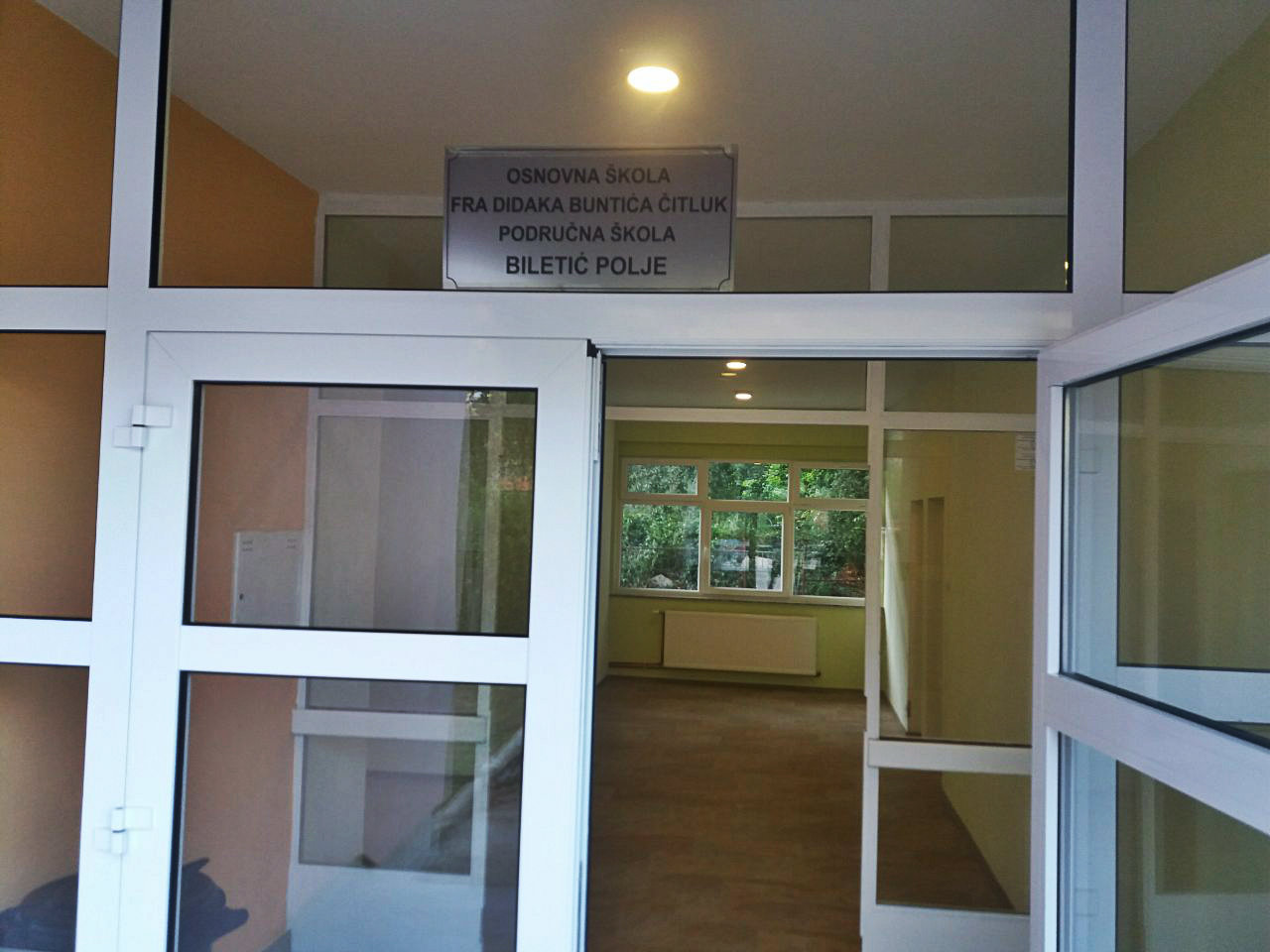 FOTO: Završena obnova zgrade područne škole, igrališta i školskog dvorišta u Biletić Polju