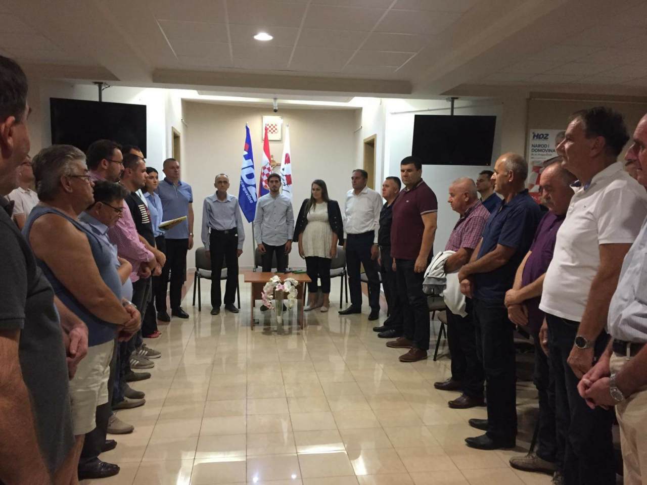 FOTO: Održan predizborni skup HDZ-a BiH u Biletić Polju