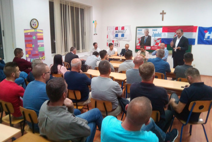 Održan predizborni skup HDZ-a BiH u Blatnici