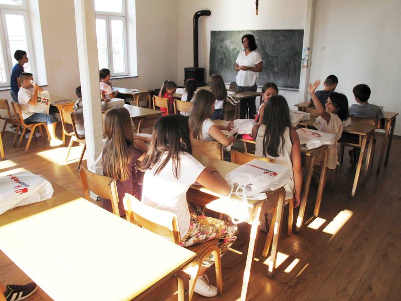 FOTO: Veseli početak školske godine u Gradnićima