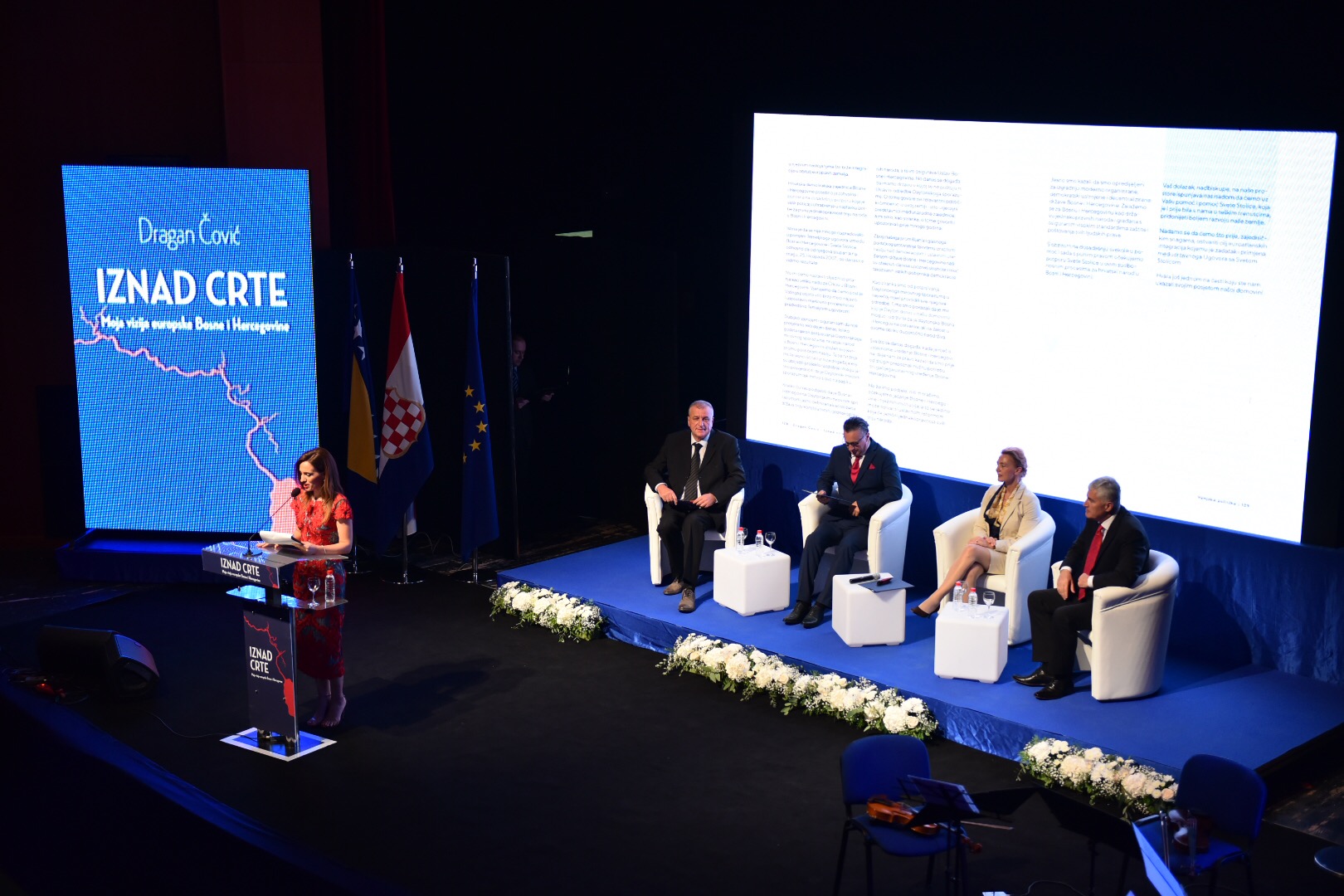 Kosača puna do posljednjeg mjesta: Predstavljena Čovićeva knjiga “Iznad crte – moja vizija europske Bosne i Hercegovine”