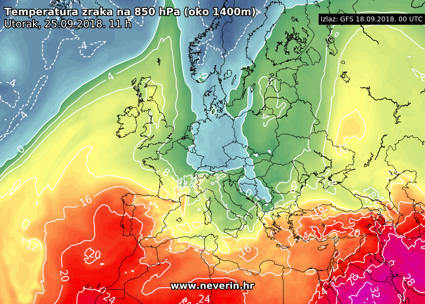 Vikend donosi nagli pad temperature zraka, a idući tjedan na planinama moguć snijeg