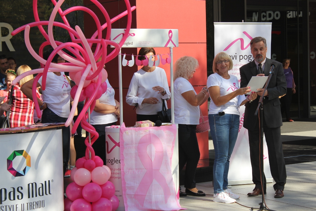 U Mostaru obilježen Dan ružičaste vrpce