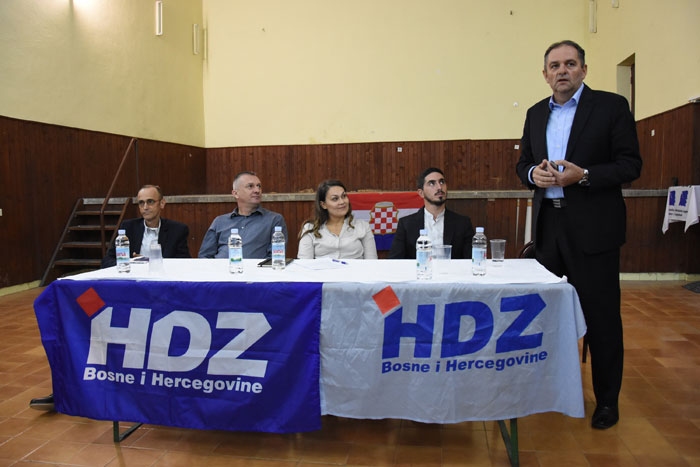 U Krehin Gracu održan predizborni skup HDZ-a BiH