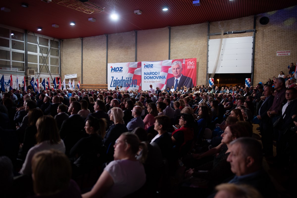 FOTO: Čović i Plenković iz Mostara najavili pobjedu: Podrška legitimnom predstavljanju i europskom putu BiH