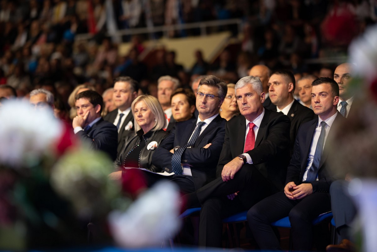 FOTO: Čović i Plenković iz Mostara najavili pobjedu: Podrška legitimnom predstavljanju i europskom putu BiH