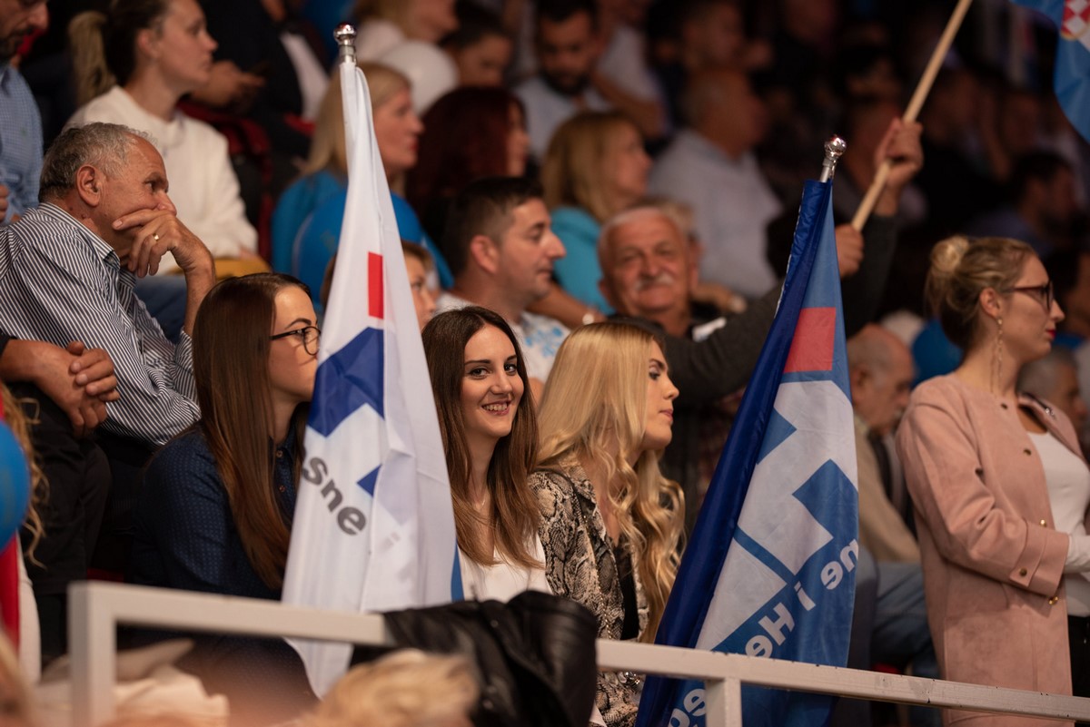 FOTO: Čović i Plenković iz Mostara najavili pobjedu: Podrška legitimnom predstavljanju i europskom putu BiH