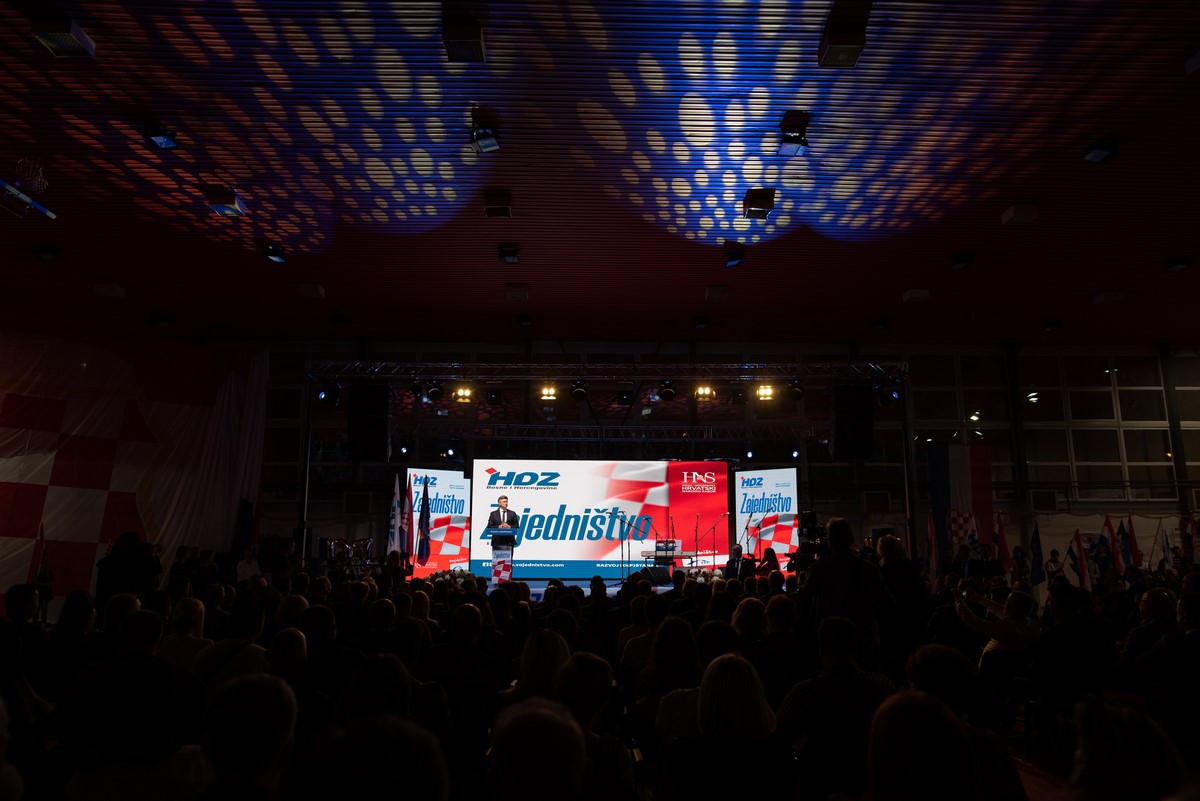 FOTO: Čović i Plenković iz Mostara najavili pobjedu: Podrška legitimnom predstavljanju i europskom putu BiH