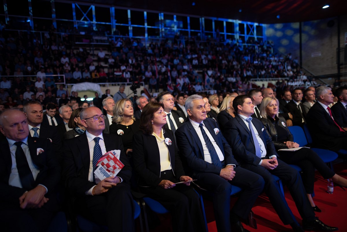FOTO: Čović i Plenković iz Mostara najavili pobjedu: Podrška legitimnom predstavljanju i europskom putu BiH