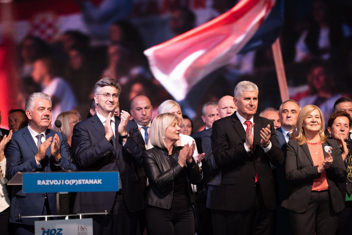 FOTO: Čović i Plenković iz Mostara najavili pobjedu: Podrška legitimnom predstavljanju i europskom putu BiH